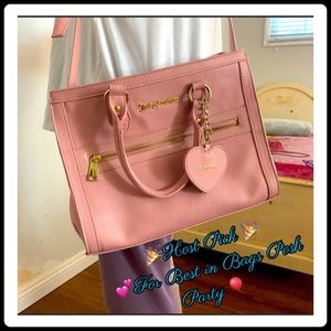 💛HOST PICK ✨✨🎉Juicy Couture Pink Crossbody Bag 👛